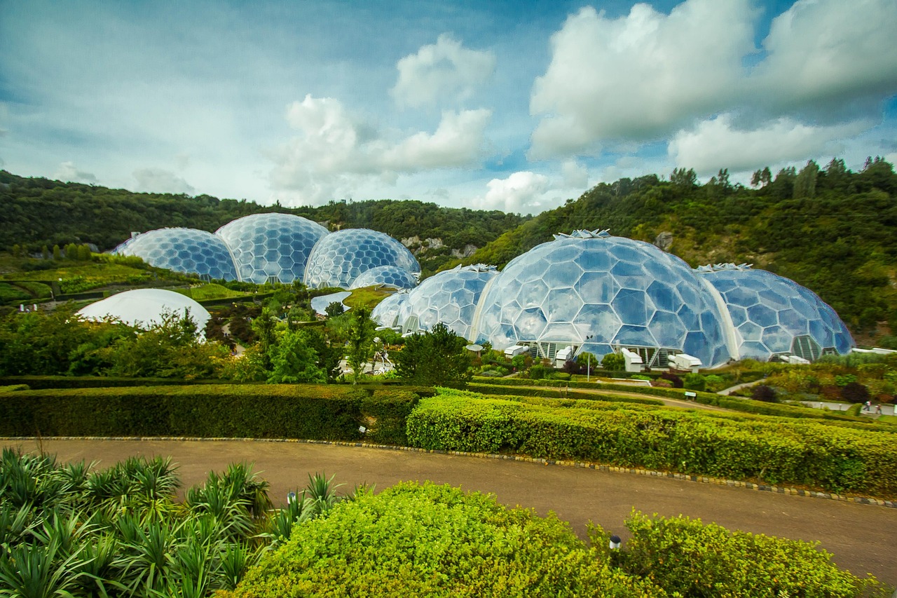 Eden Project biomes